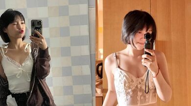 高颜值反差女大学生 小梅 肤白如雪极品身材 三点粉嫩美乳 女上位骑乘香艳淫靡！